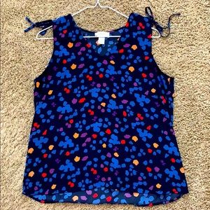 LOFT sleeveless blouse